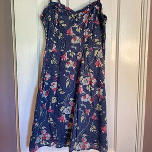 American Eagle Strappy Summer Floral Dress